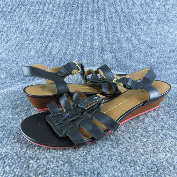 Dolce‎ Vita Women's Ankle Strap Black Leather Size 7M Gently Used 2025 - Picture 1 of 5